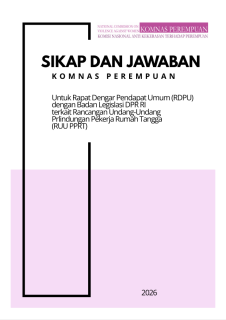 Sikap dan Jawaban Komnas Perempuan Untuk Rapat Dengar Pendapat Umum ...